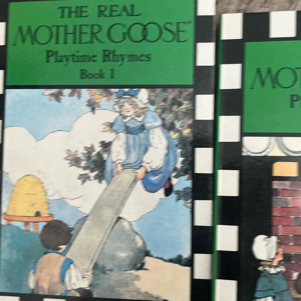Vintage The Real Mother Goose Fairy Rhymes Book Set - Picture 4 of 16